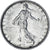 França, Semeuse, 5 Francs, 1969, Paris, AU(55-58), Prata, KM:926, Gadoury:770