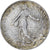 Moneta, Francja, Semeuse, 50 Centimes, 1916, Paris, MS(60-62), Srebro, KM:854