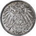 ALEMANHA - IMPÉRIO, Wilhelm II, Mark, 1915, Berlin, Prata, MS(60-62), KM:14