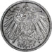 ALEMANHA - IMPÉRIO, Wilhelm II, Mark, 1914, Karlsruhe, Prata, AU(50-53), KM:14