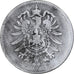 Coin, GERMANY - EMPIRE, Wilhelm I, Mark, 1874, Stuttgart, VF(20-25), Silver