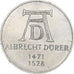 ALEMANHA - REPÚBLICA FEDERAL, 5 Mark, 500th Anniversary - Birth of Albrecht D