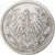 Coin, GERMANY - EMPIRE, 1/2 Mark, 1906, Berlin, EF(40-45), Silver, KM:17