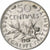 France, 50 Centimes, Semeuse, 1912, Paris, Silver, MS(60-62), Gadoury:420