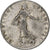 Moneta, Francia, Semeuse, 50 Centimes, 1907, Paris, MB+, Argento, KM:854