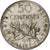 Francja, 50 Centimes, Semeuse, 1898, Paris, Srebro, AU(55-58), Gadoury:420