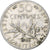 Moneta, Francja, Semeuse, 50 Centimes, 1908, Paris, EF(40-45), Srebro, KM:854