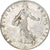 Moneta, Francja, Semeuse, 50 Centimes, 1912, AU(55-58), Srebro, Gadoury:420