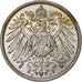 GERMANY - EMPIRE, Wilhelm II, Mark, 1914, Berlin, Silver, MS(60-62), KM:14