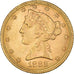 Moneta, Stati Uniti, Coronet Head, $5, Half Eagle, 1882, U.S. Mint