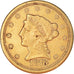 Moneta, Stati Uniti, Coronet Head, $2.50, Quarter Eagle, 1876, U.S. Mint, San