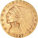 Coin, United States, Indian Head, $2.50, Quarter Eagle, 1927, U.S. Mint