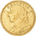 Moneda, Suiza, 20 Francs, 1898, Bern, EBC, Oro, KM:35.1