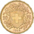 Coin, Switzerland, 20 Francs, 1916, Bern, MS(63), Gold, KM:35.1