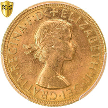 Coin, Great Britain, Elizabeth II, Sovereign, 1968, London, PCGS, MS65