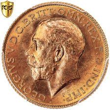 Moeda, Grã-Bretanha, George V, Sovereign, 1925, London, PCGS, MS66, MS(65-70)