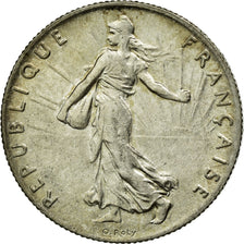 Moneta, Francia, Semeuse, 50 Centimes, 1898, Paris, SPL-, Argento, Gadoury:420