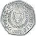 Moneda, Chipre, 50 Cents, 1993