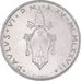 Moneda, CIUDAD DEL VATICANO, Paul VI, 10 Lire, 1977, Roma, MBC, Aluminio, KM:119