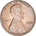 Moeda, Estados Unidos da América, Lincoln Cent, Cent, 1980, U.S. Mint