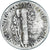 Monnaie, États-Unis, Mercury Dime, Dime, 1944, U.S. Mint, Philadelphie, TB