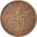 Münze, Bulgarien, 5 Stotinki, 2000, S+, Aluminum-Bronze, KM:239