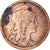 Moeda, França, Dupuis, 2 Centimes, 1914, Paris, VF(30-35), Bronze, KM:841