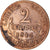 Moeda, França, Dupuis, 2 Centimes, 1914, Paris, VF(30-35), Bronze, KM:841