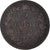 Coin, Italy, Vittorio Emanuele II, 2 Centesimi, 1862, Naples, F(12-15), Copper