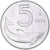 Moneta, Włochy, 5 Lire, 1974, Rome, AU(50-53), Aluminium, KM:92