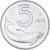 Moneta, Włochy, 5 Lire, 1974, Rome, AU(55-58), Aluminium, KM:92