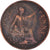 Moeda, Grã-Bretanha, George V, Penny, 1927, F(12-15), Bronze, KM:826