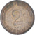 Moneta, Niemcy - RFN, 2 Pfennig, 1971, Stuttgart, VF(30-35), Miedź platerowana