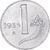 Moneda, Italia, Lira, 1955, Rome, MBC+, Aluminio, KM:91