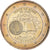 Luxemburg, 2 Euro, Traité de Rome 50 ans, 2007, Paris, Special Unc., FDC