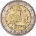 Grèce, 2 Euro, 2002, TTB, Bimétallique, KM:188