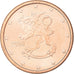 Finland, Euro Cent, 2004, MS(60-62), Copper Plated Steel