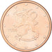 Finland, Euro Cent, 2004, UNC, Copper Plated Steel