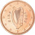 République d'Irlande, 2 Euro Cent, 2002, Sandyford, FDC, Cuivre plaqué acier