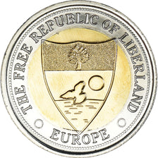 Moneta, Eurozone, 10 merits, 2023, LIBERLAND, SPL, Bi-metallico