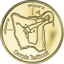 Munten, Oekraïne, 100 Hryven, 2022, île du serpent.FDC, FDC, Aluminum-Bronze