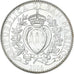 San Marino, 5 Euro, 2006, Rome, Melchiorre Delfico, SC, Plata, KM:472