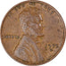 Monnaie, États-Unis, Lincoln Cent, Cent, 1955, U.S. Mint, Denver, TB+, Laiton