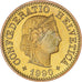 Moneta, Svizzera, 5 Rappen, 1990, Bern, BE, SPL, Alluminio-bronzo, KM:26c