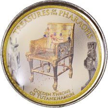 Moneda, Egipto, Golden throne of Tutankhamun, Trésors des Pharaons, Pound