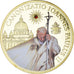 Vatican, Médaille, Canonisation de Jean Paul II, FDC, Copper Gilt