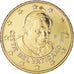 Vatican, 50 Euro Cent, 2011, Rome, Doré, MS(64), Brass Gilt