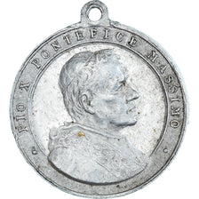 Vatican, Médaille, Pie X, Jeanne d'Arc, Religions & beliefs, TTB+, Aluminium