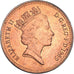 Monnaie, Grande-Bretagne, Elizabeth II, Penny, 1989, SUP, Bronze, KM:935