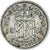 Moneda, Gran Bretaña, George VI, 6 Pence, 1943, MBC, Plata, KM:852